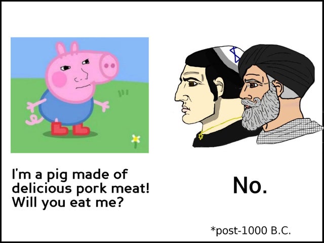 Pork, Jews and Muslims
